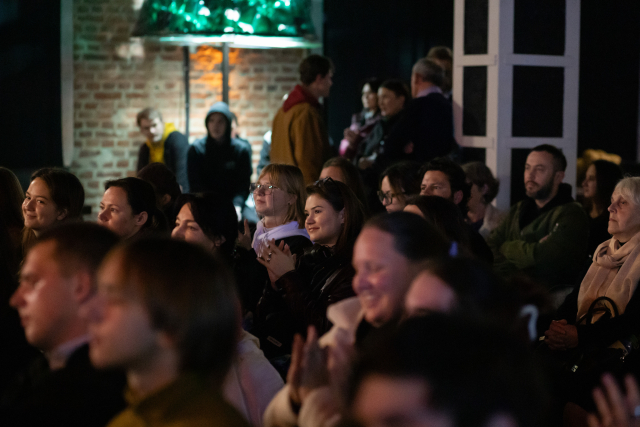 Під час події «Свій серед своїх: публічна розмова про Пако» на фестивалі «Земля поетів»